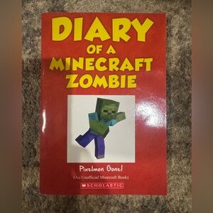 Scholastic Orange Herobrine Scared Stiff Book 2